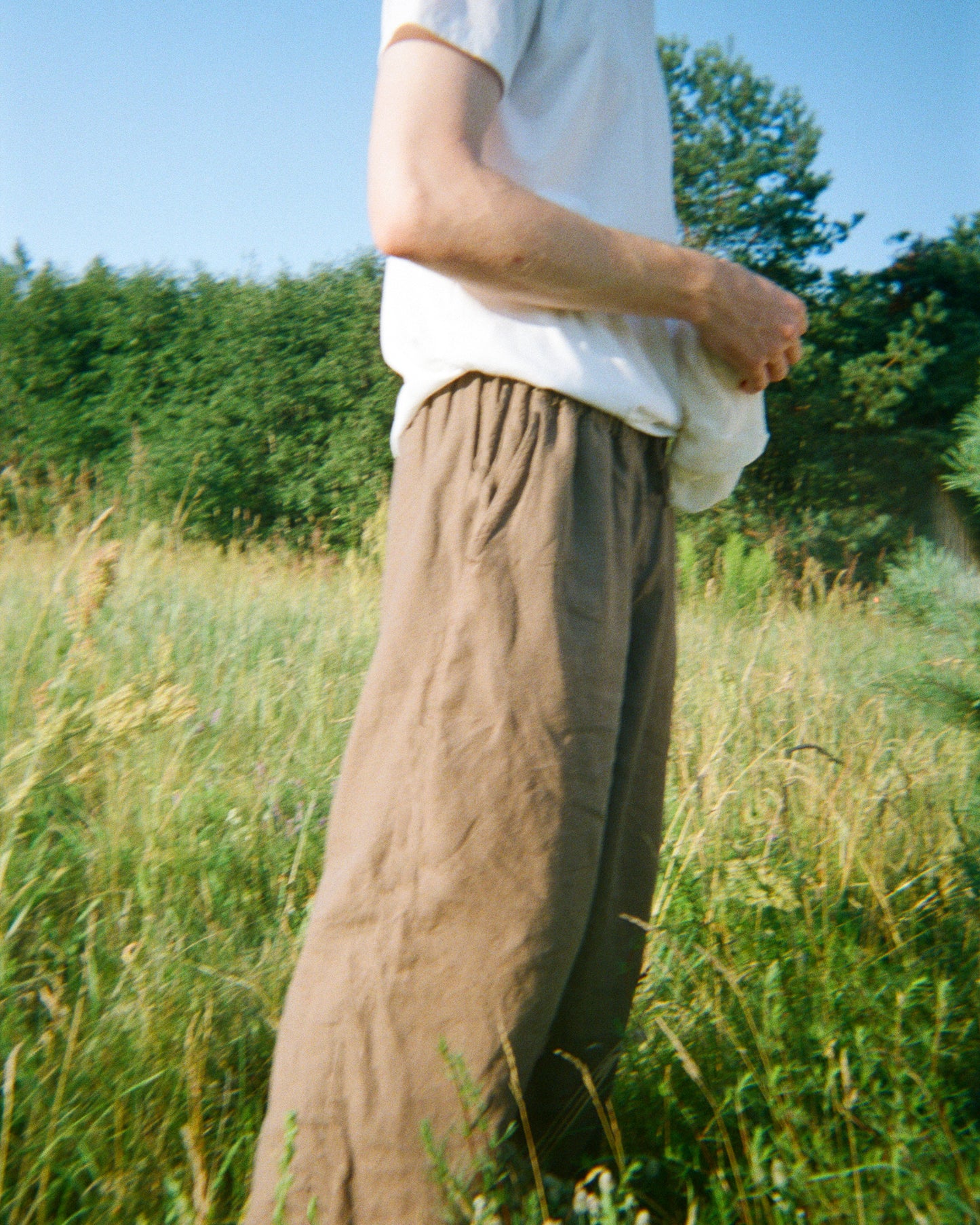 Linen Wide Pants