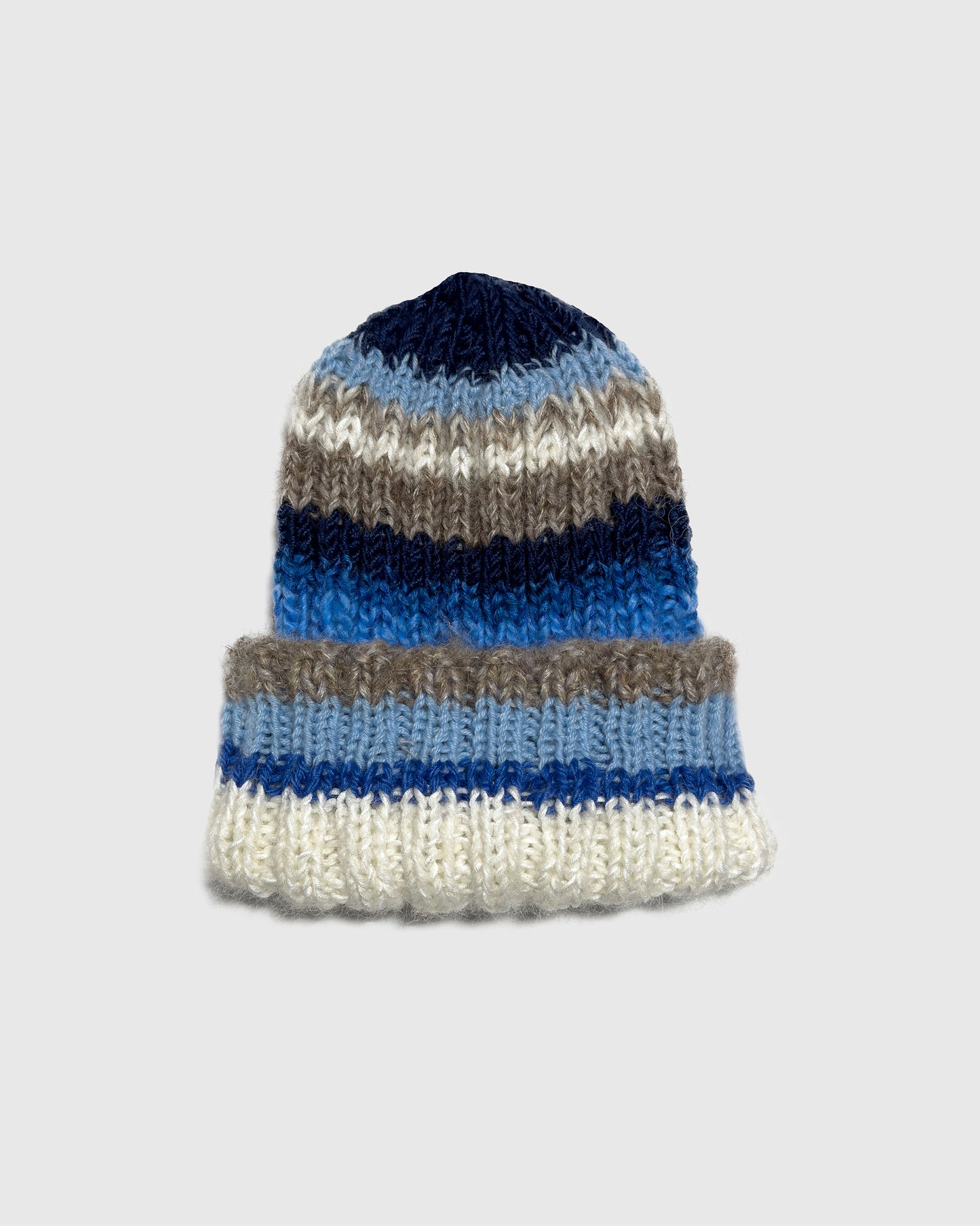 Mnaqgn Hand Knitted Wool Beanie