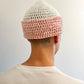 Hfahqezx Hand Crocheted Cotton Beanie