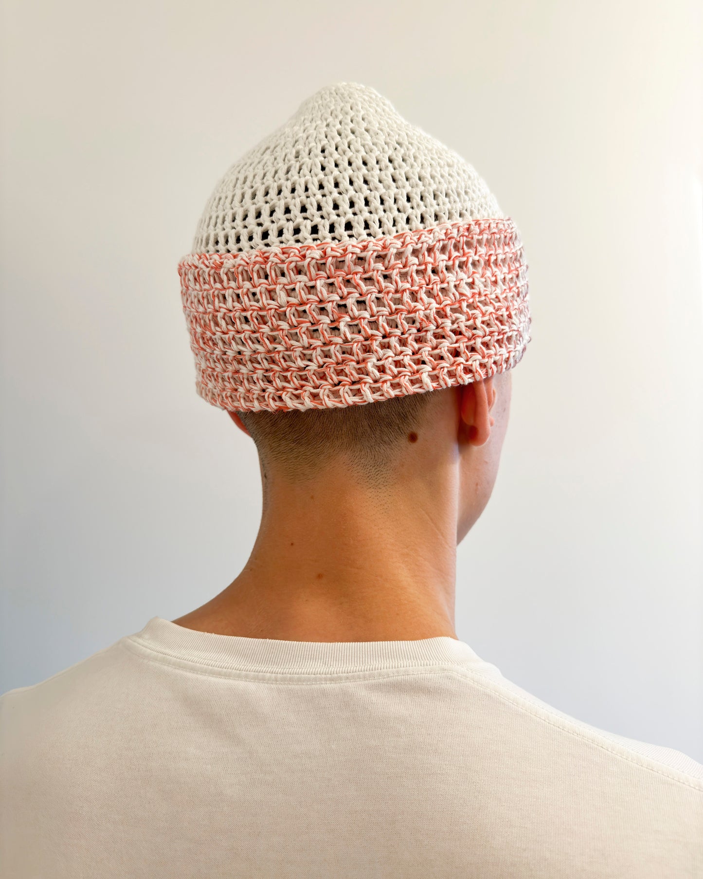 Hfahqezx Hand Crocheted Cotton Beanie