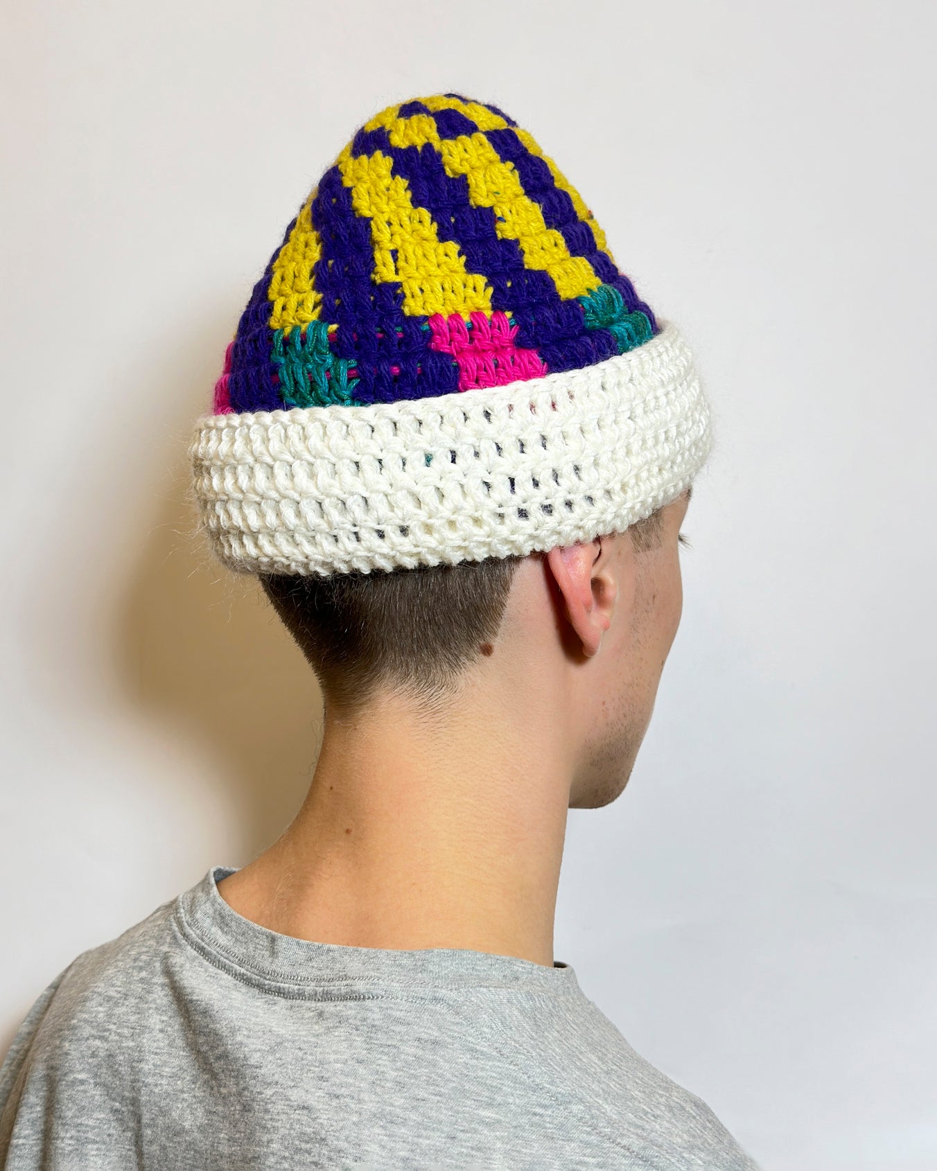 Jnsqp Hand Knitted Wool Beanie